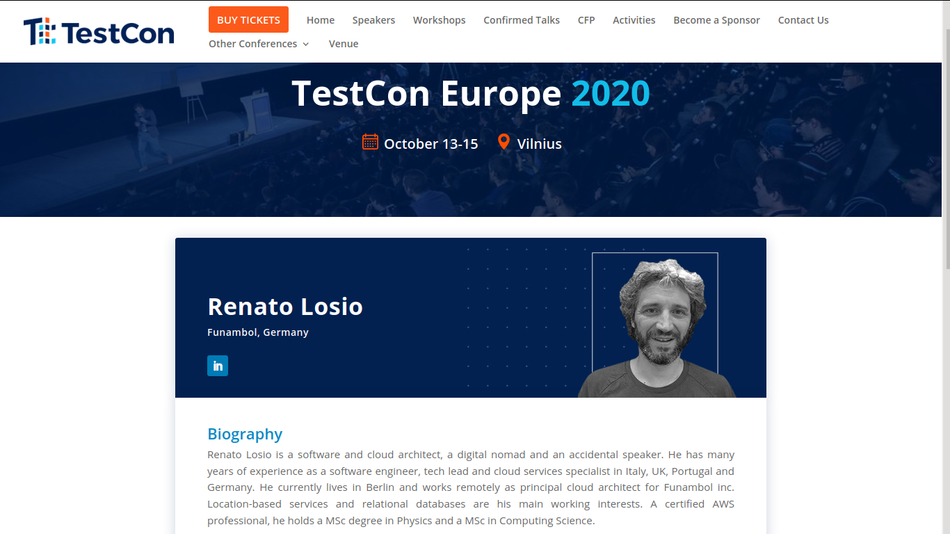 TestCon Europe 2020